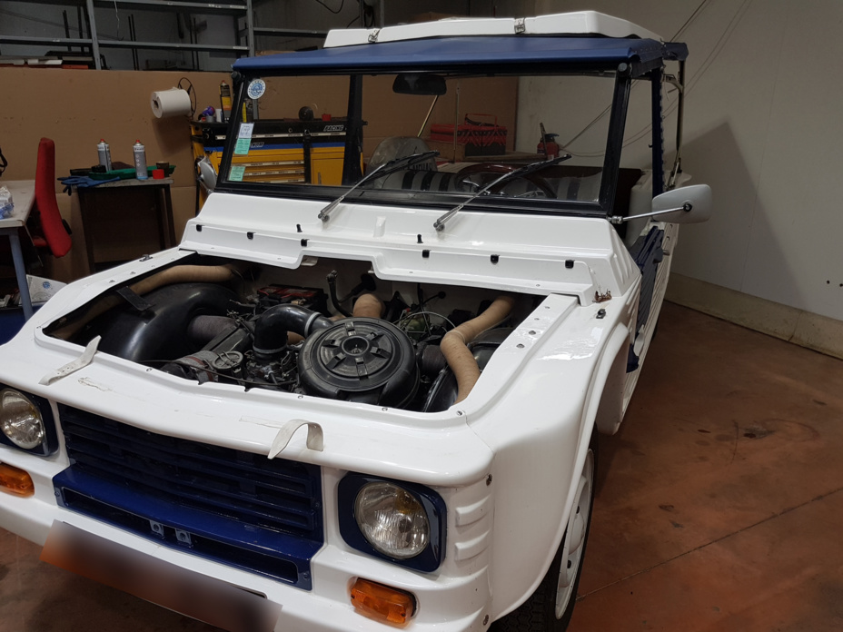 Méhari vendue prête pour l'expertise Méhari vendue prête pour l'expertise