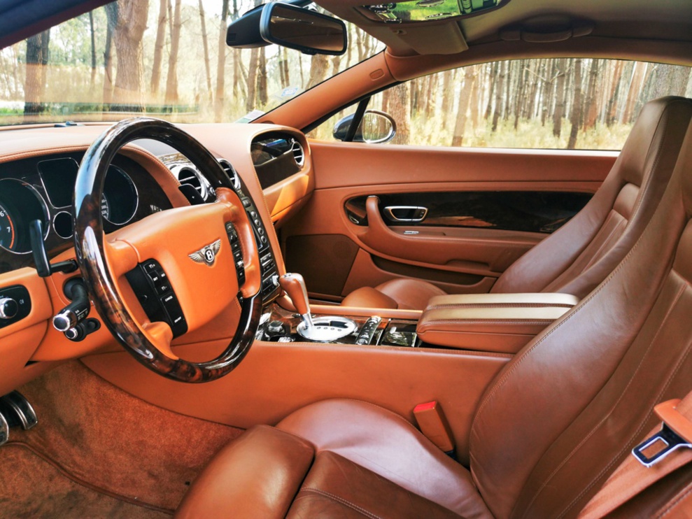 A vendre Bentley Continental GT coupé noire de 2007 