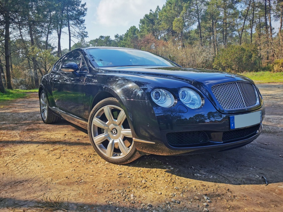 A vendre Bentley Continental GT coupé noire de 2007 