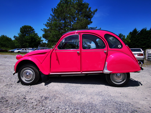 A VENDRE : Citroën 2CV4 de 1972 style Pop Art 1ère main - Véhicule de collection