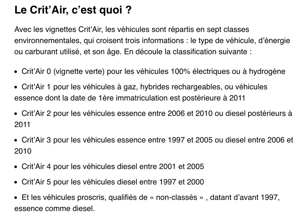 Normes Crit’Air et ZFE : Ce que 2025 change pour votre voiture et votre liberté de rouler