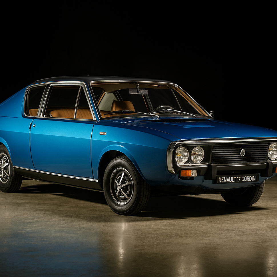 Renault 17 Gordini : un coupé sportif français devenu légende
