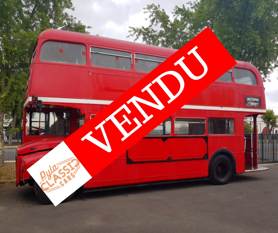 Véritable bus anglais à vendre !