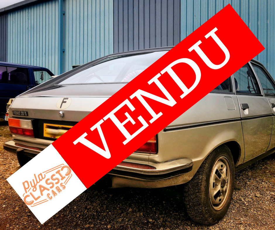 R20 Renault TS de 1980 à vendre - Occasion ayant peu roulé