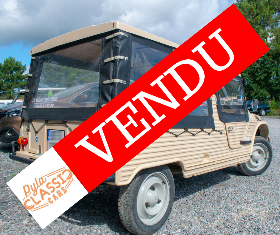 Nouvelle Méhari vendue par Pyla Classic Cars