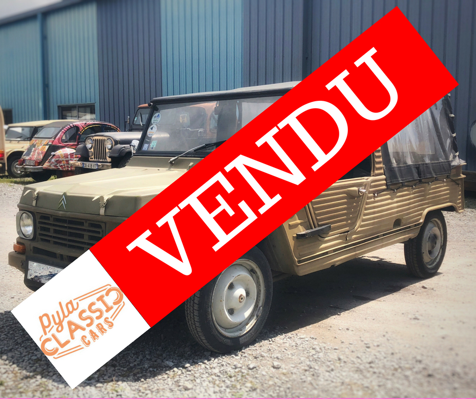 Méhari d'occasion à vendre pas chère avec travaux à prévoir