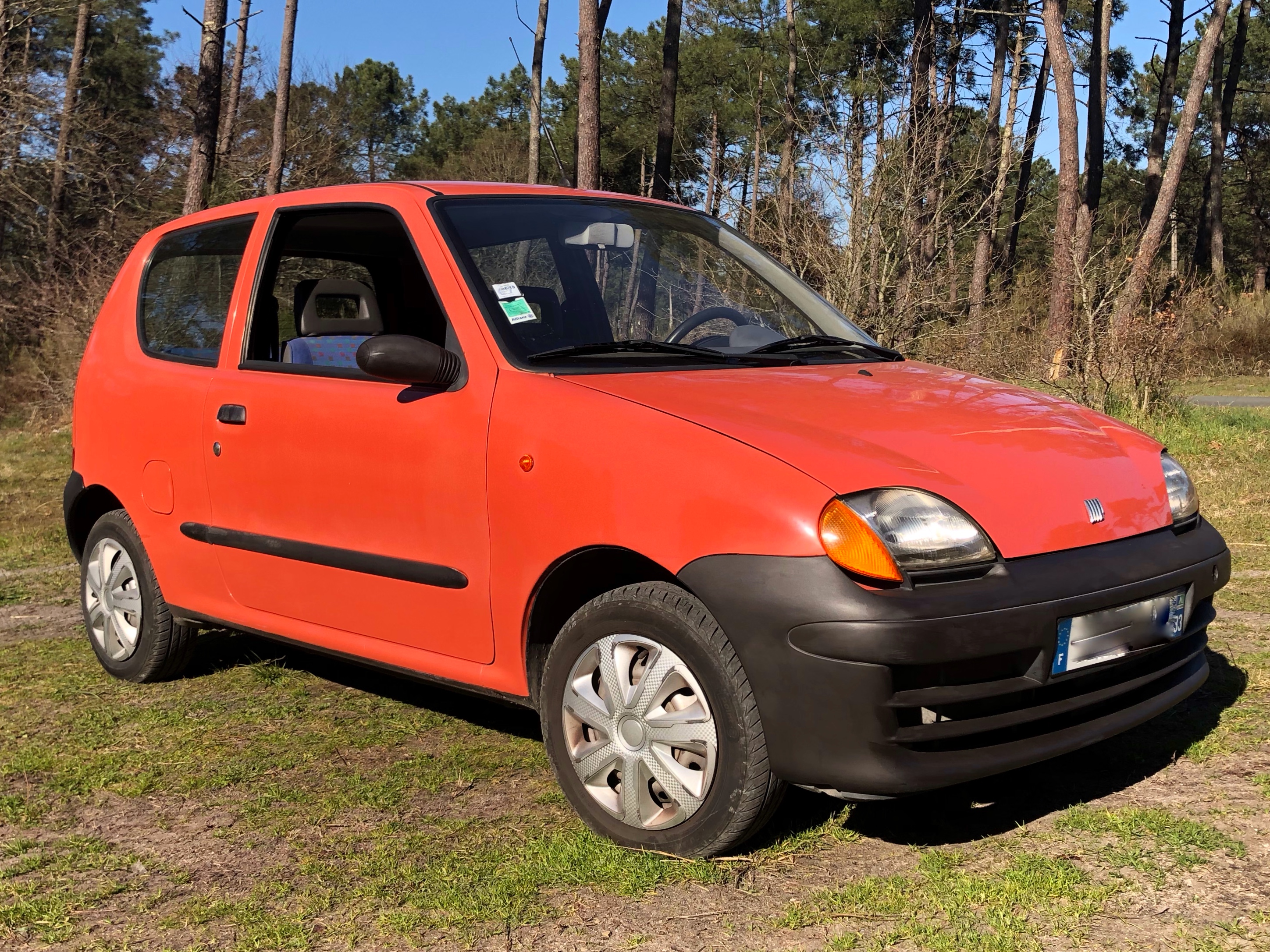 A vendre Fiat Seicento de 1998 - seconde voiture, jeune conducteur, petit budget
