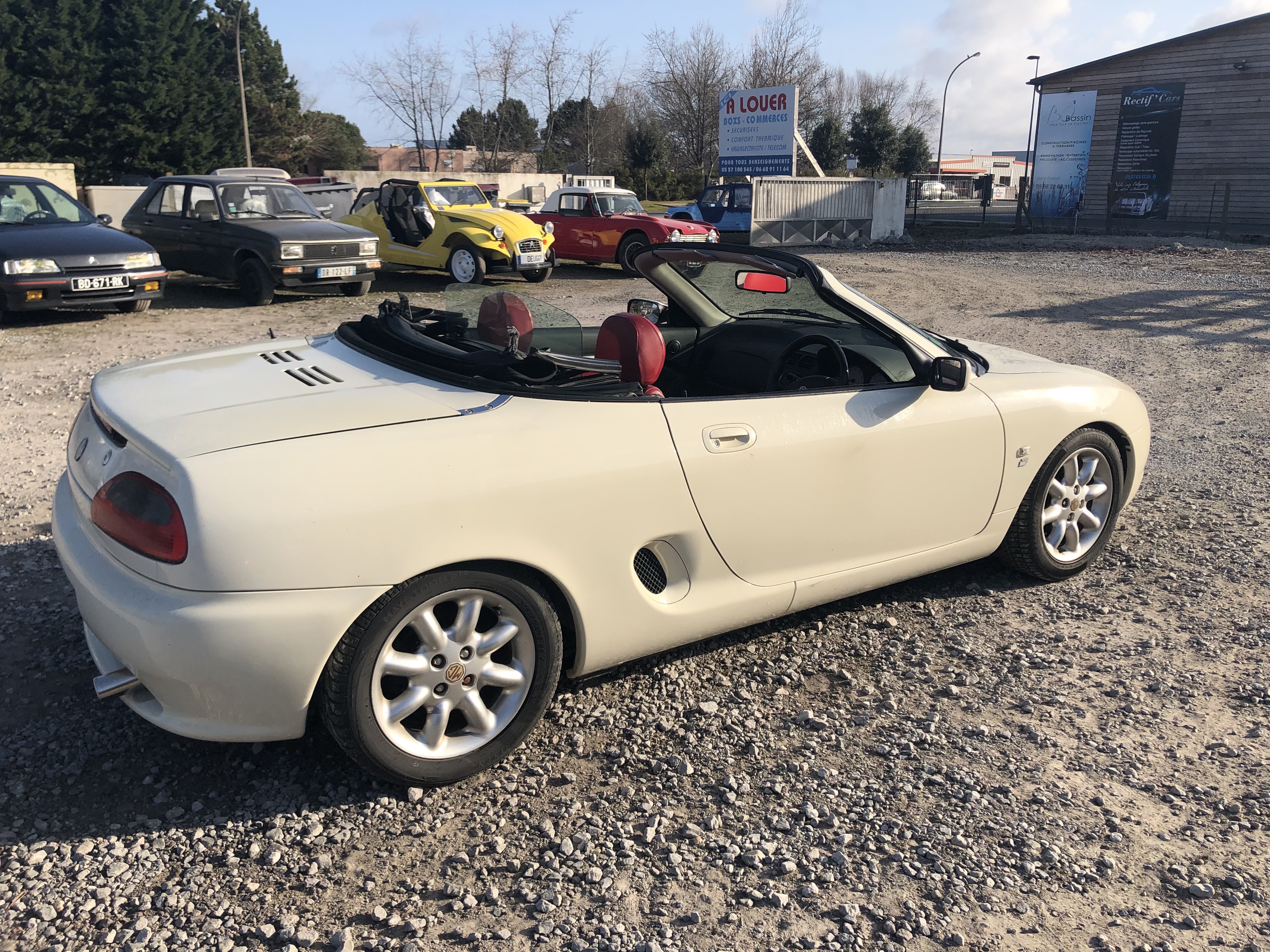A vendre MGF décapotable