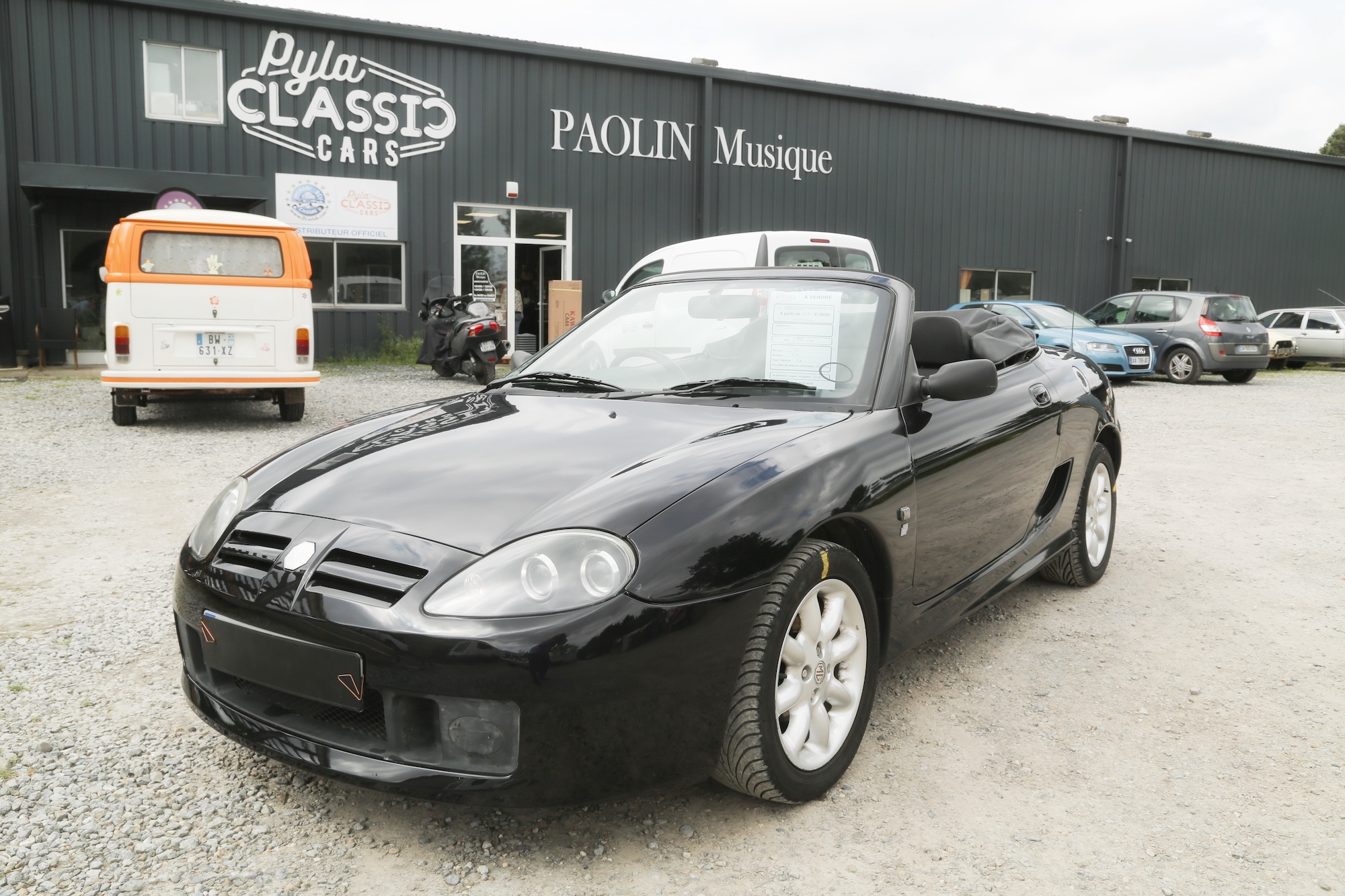 A vendre roadster cabriolet MG TF I.6 116 rhd parfait état