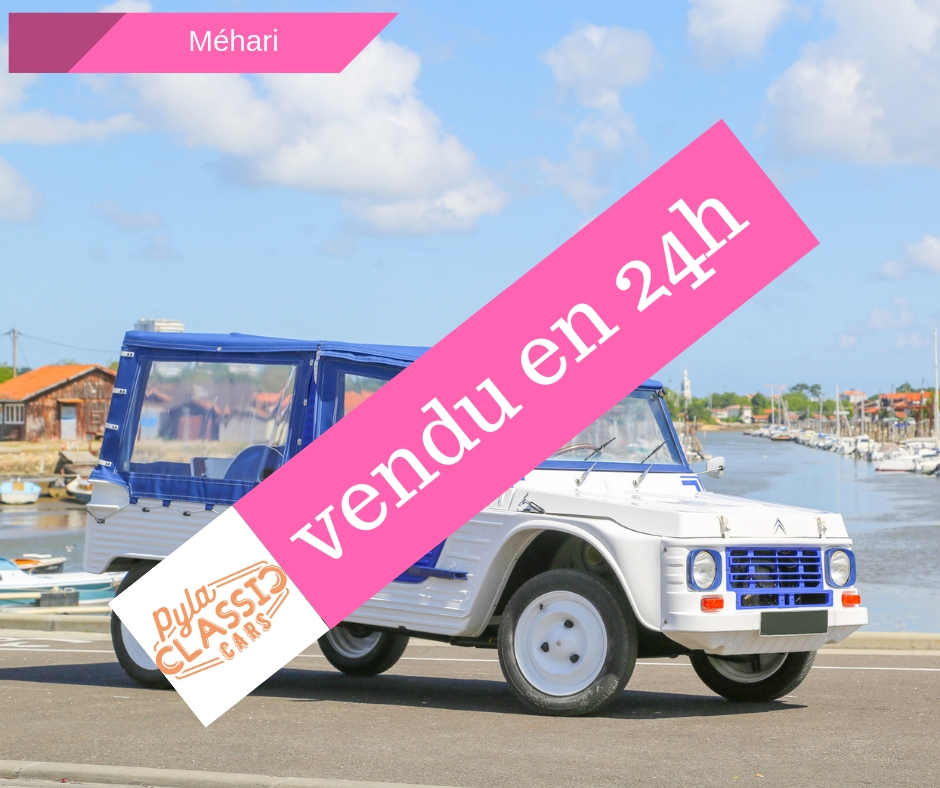 Méhari style Azur entièrement restaurée