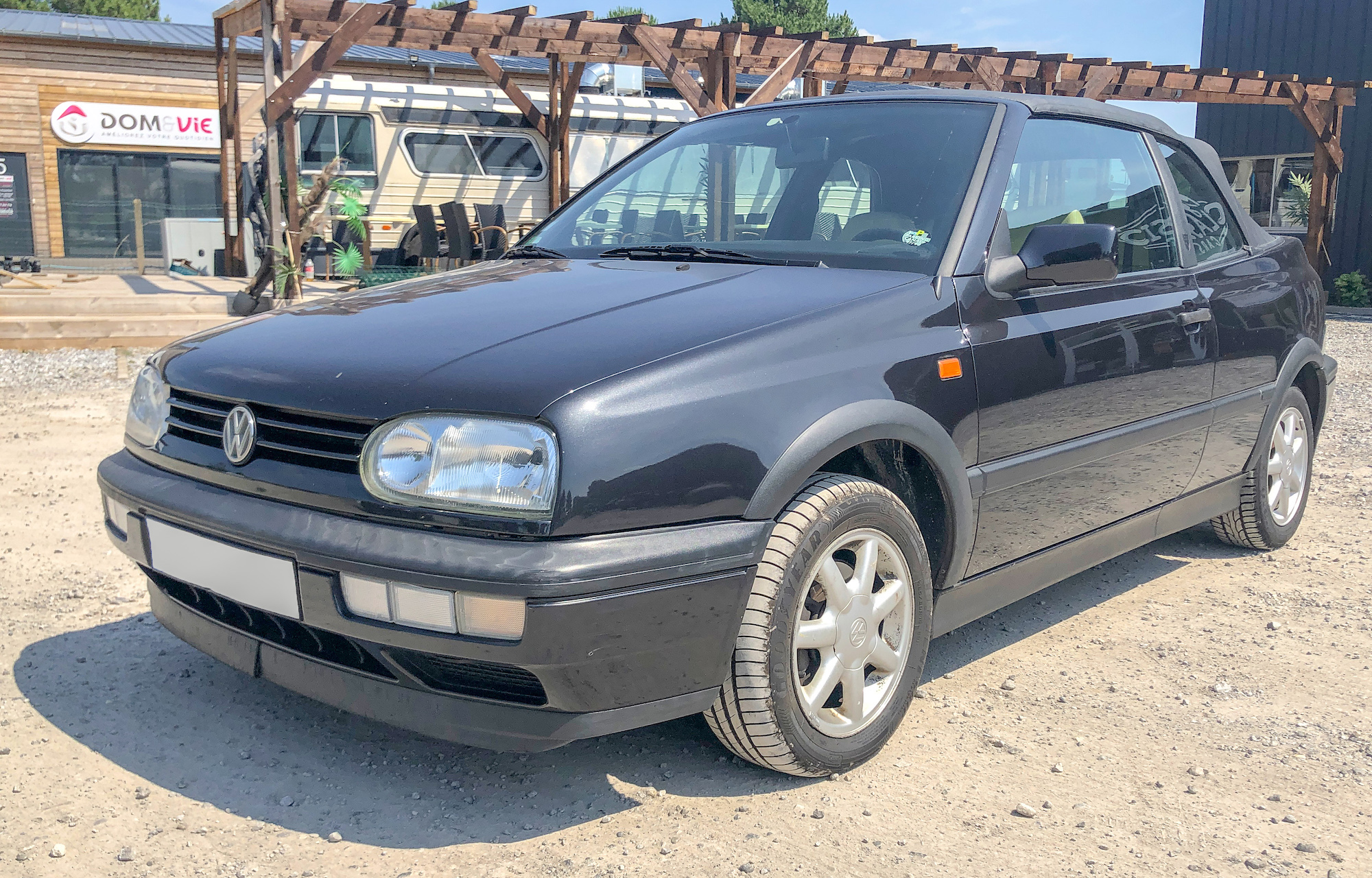 helgen reparere Støt A vendre Volkswagen Golf 3 cabriolet 1996 - intérieur cuir et boite auto