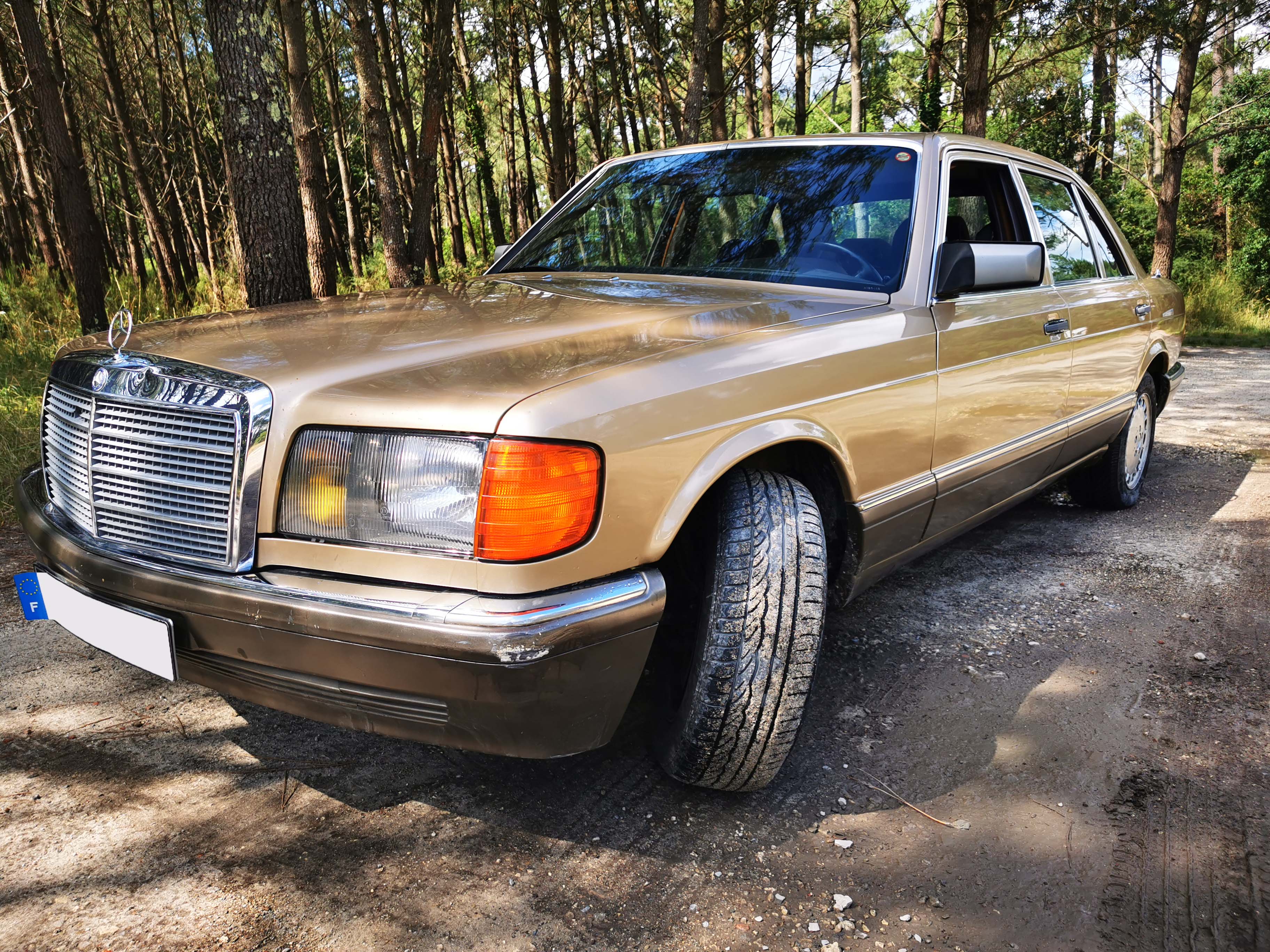 A VENDRE rare Mercedes Classe S 420 SEL moteur V8, CT récent ok !