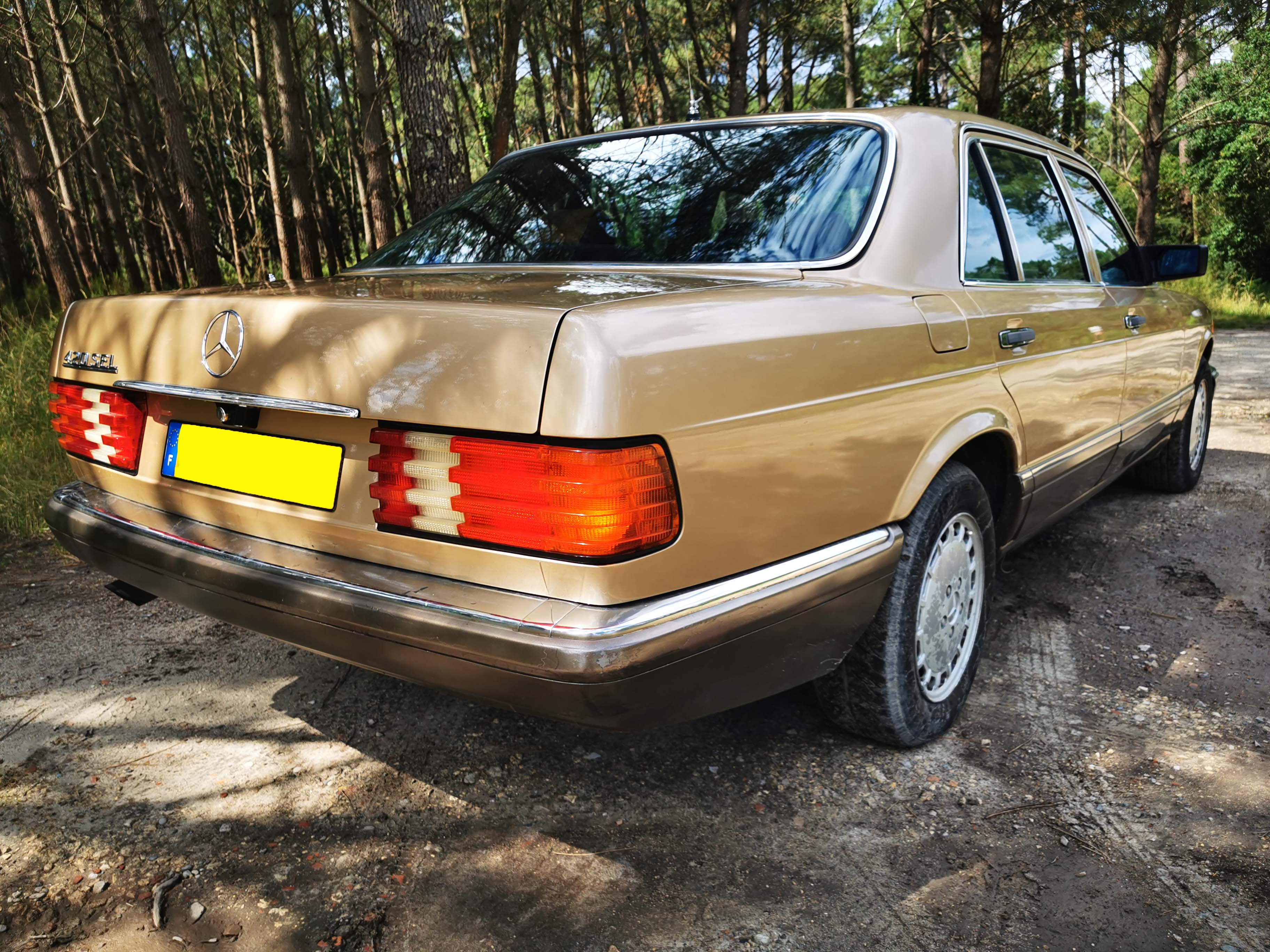 A VENDRE rare Mercedes Classe S 420 SEL moteur V8, CT récent ok !