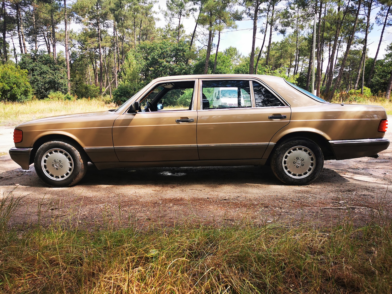 A VENDRE rare Mercedes Classe S 420 SEL moteur V8, CT récent ok !