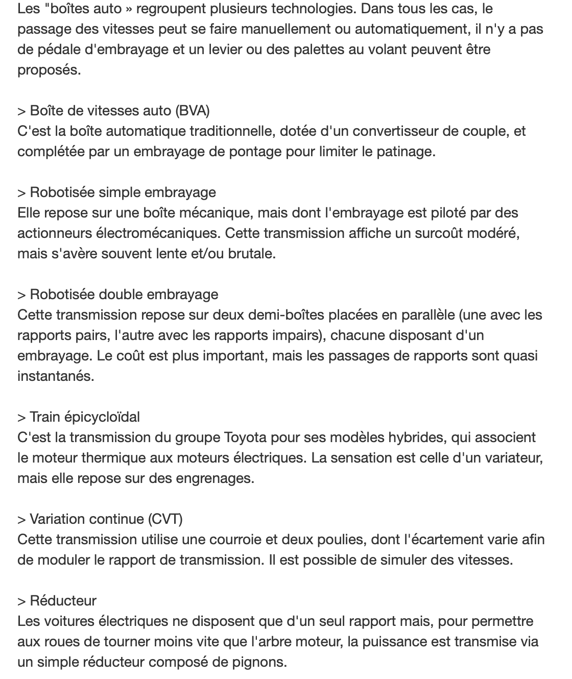 Entretien de boite de vitesses automatique sur le Bassin d' Arcachon