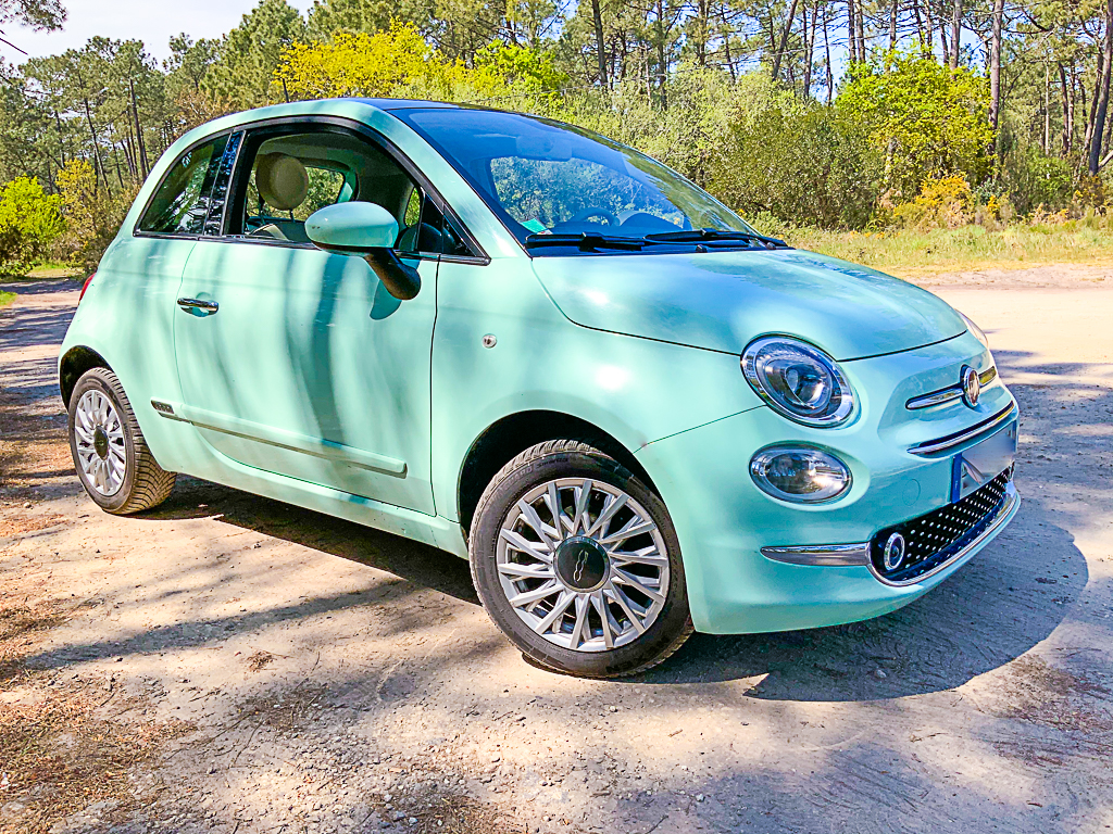 A vendre récente Fiat 500 1,2 finition Lounge