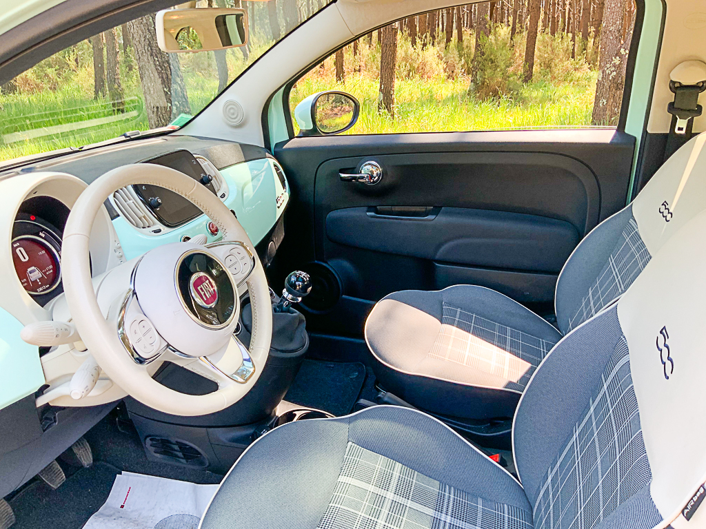 A vendre récente Fiat 500 1,2 finition Lounge