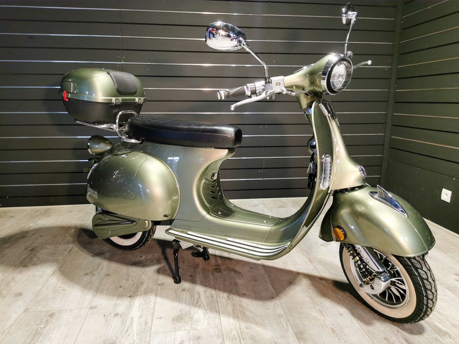 Scooter électrique 50 : Tango d' Oxygo vert