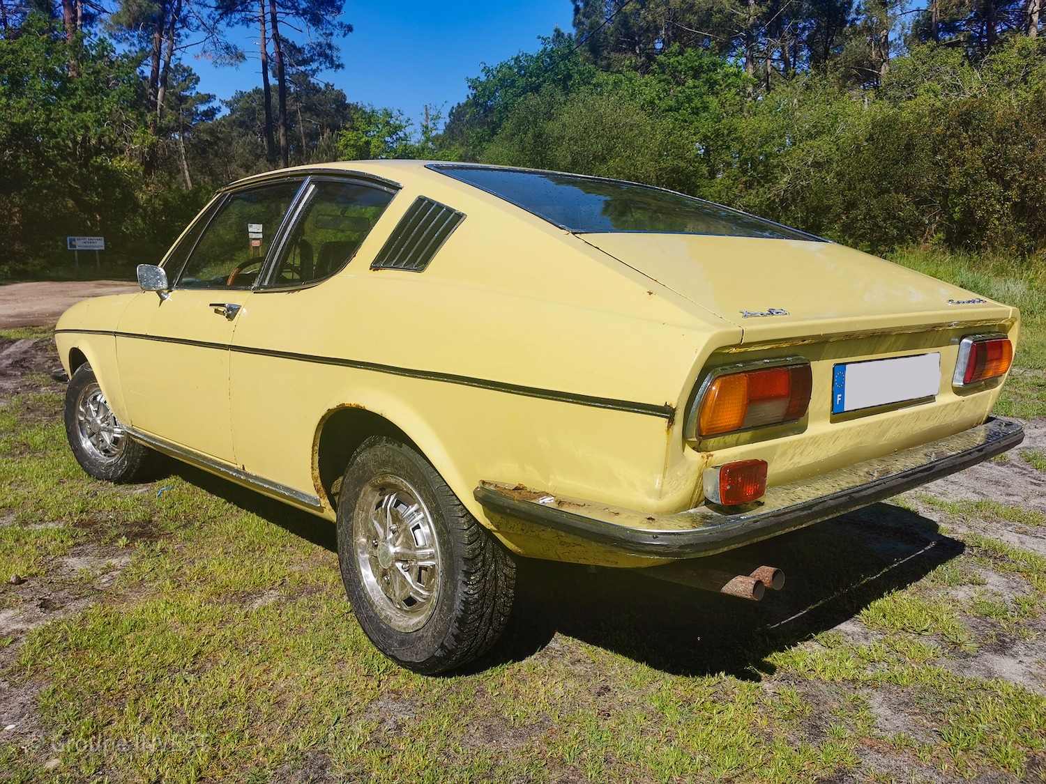 A VENDRE : rare Audi 100 Coupé S de 1971 (C1)