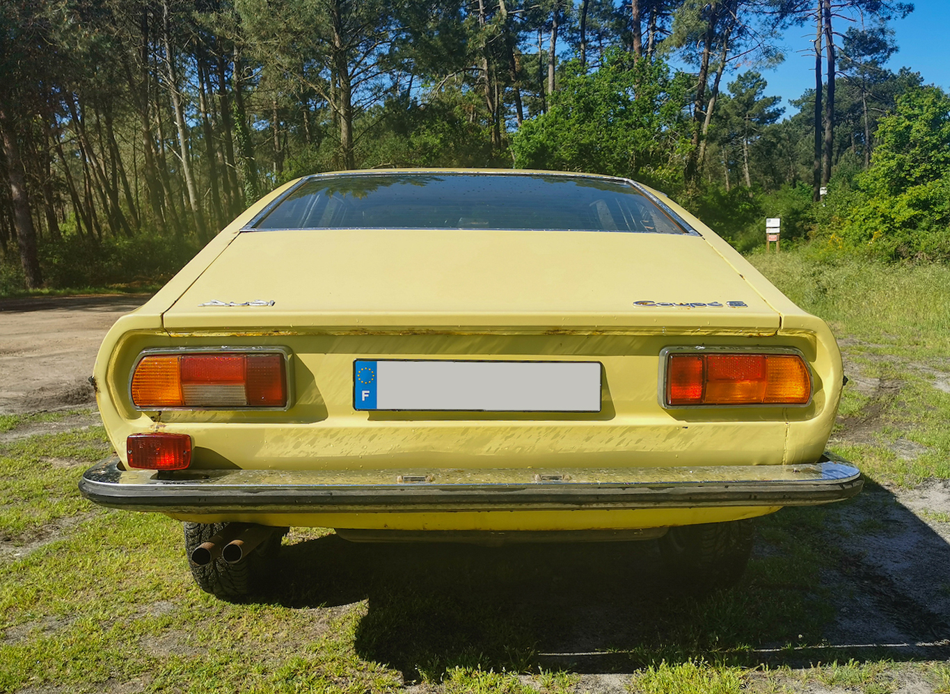 A VENDRE : rare Audi 100 Coupé S de 1971 (C1)