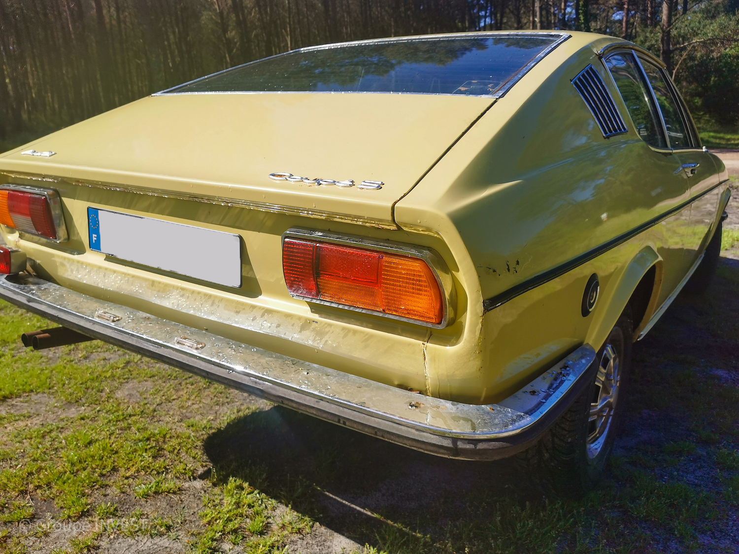 A VENDRE : rare Audi 100 Coupé S de 1971 (C1)