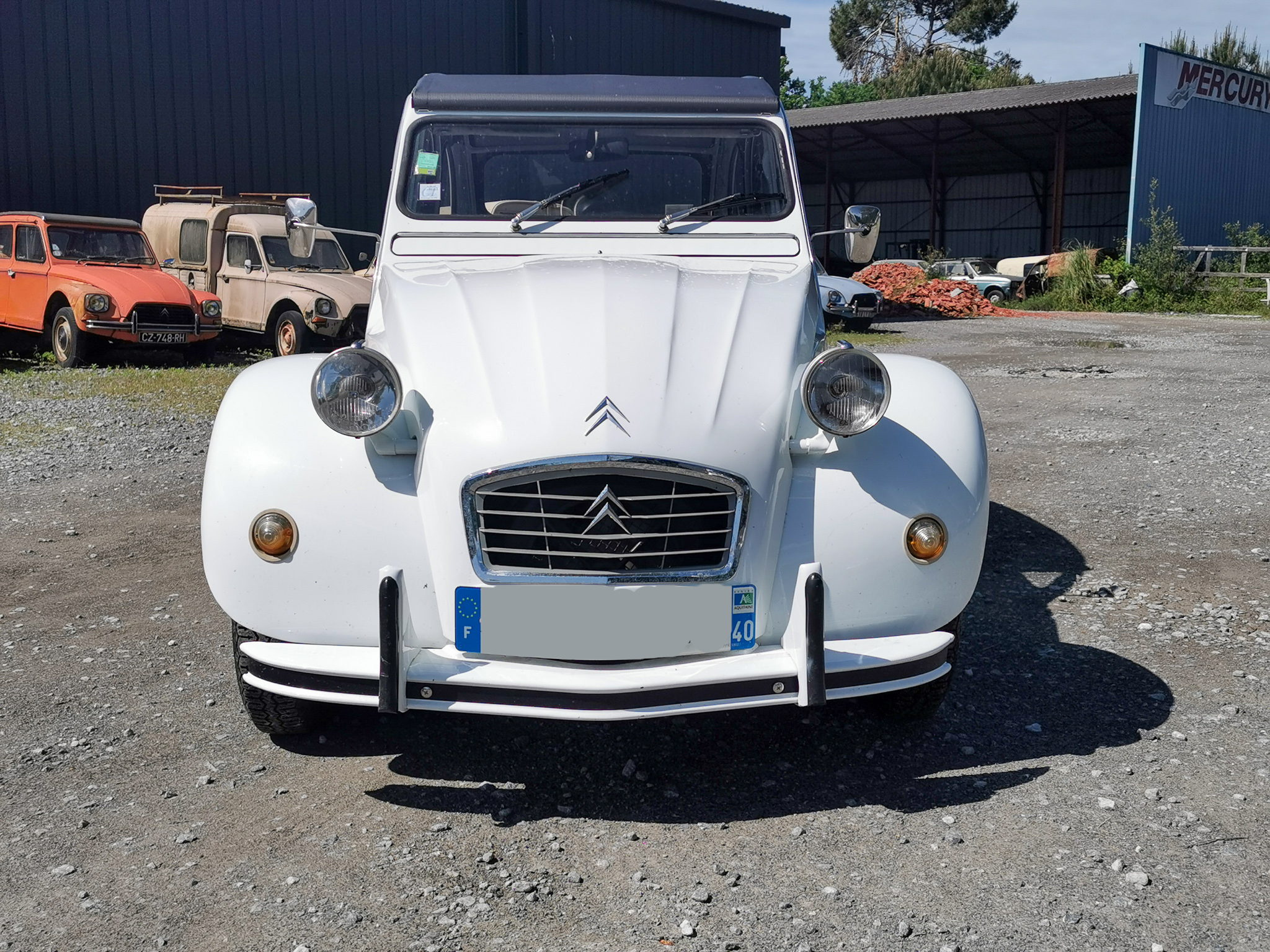 A VENDRE : Citroën 2CV 6 de 1972 en bel état (CT ok)