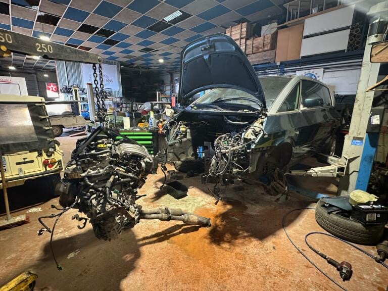 Dépose moteur Avantime V6
