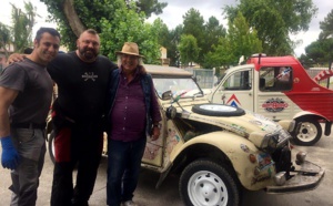 Jean Meyer au garage Pyla Classic Cars