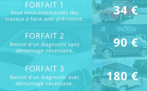 Faire un DEVIS pour réparer sa voiture chez Pyla Classic Cars