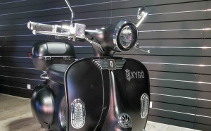 Scooter électrique 50 : Tango d' Oxygo noir mat