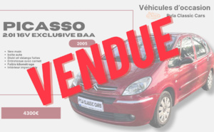 À vendre Citroën Picasso, entretenu, 1ère main à 4300€
