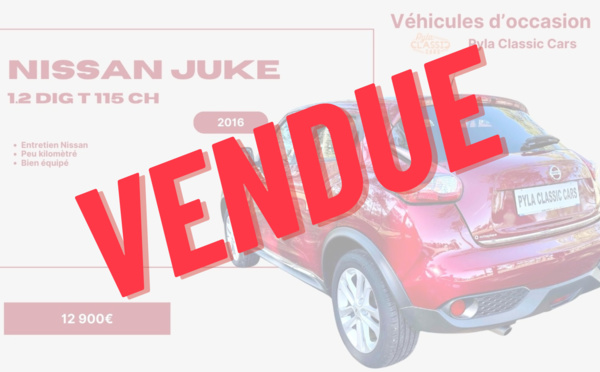 À vendre Nissan Juke 1.2 DIG T 115 ch