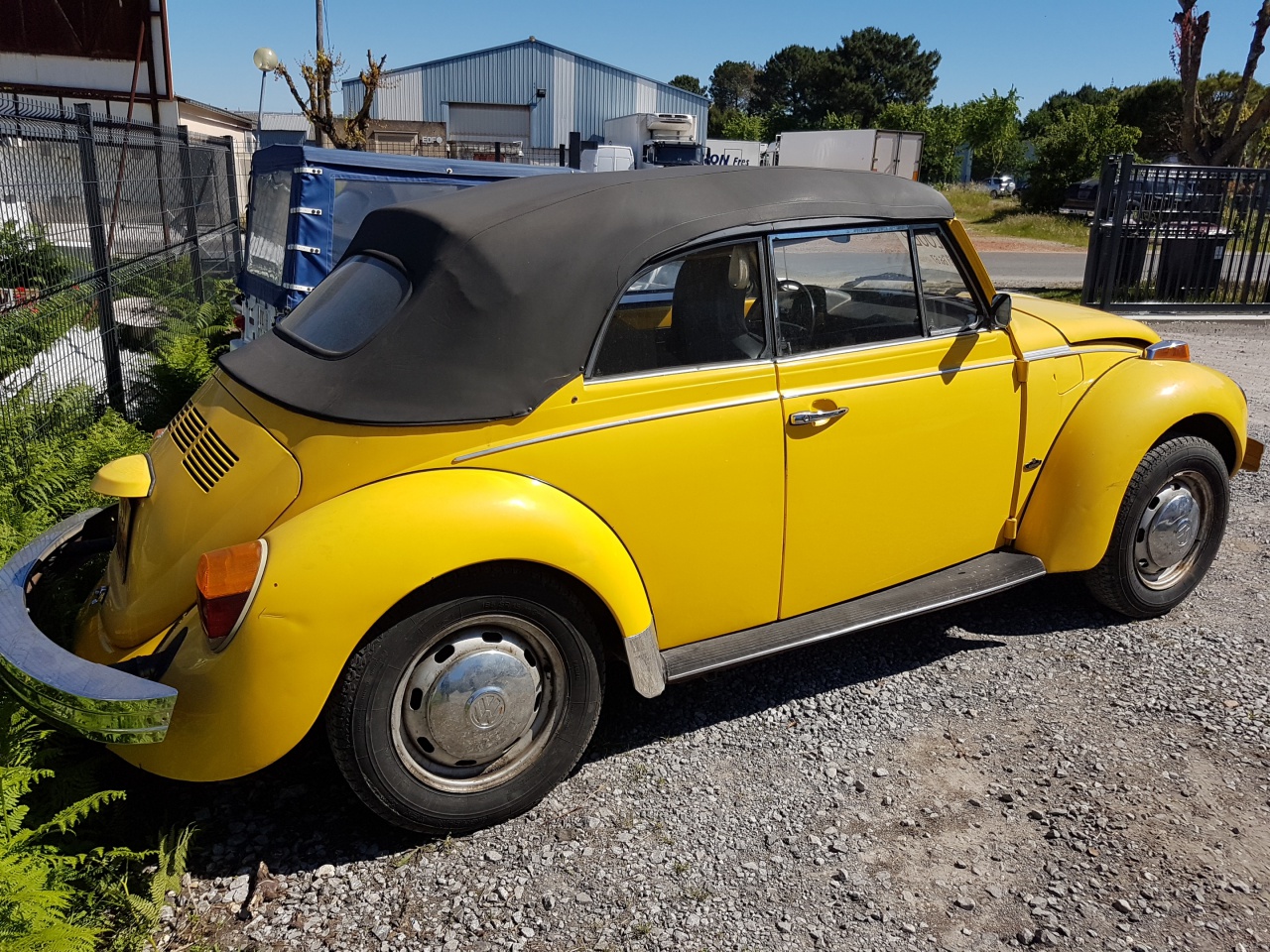 Voiture à louer Coccinelle  cabriolet