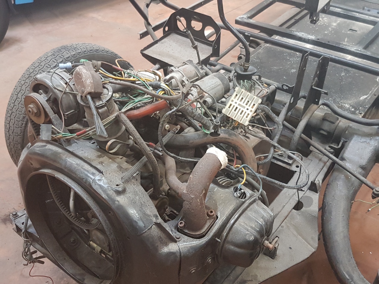 moteur méhari à rénover