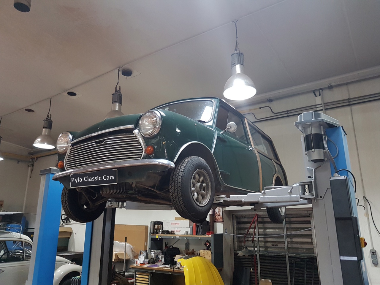 arrivée d'une mini woody pour rénovation