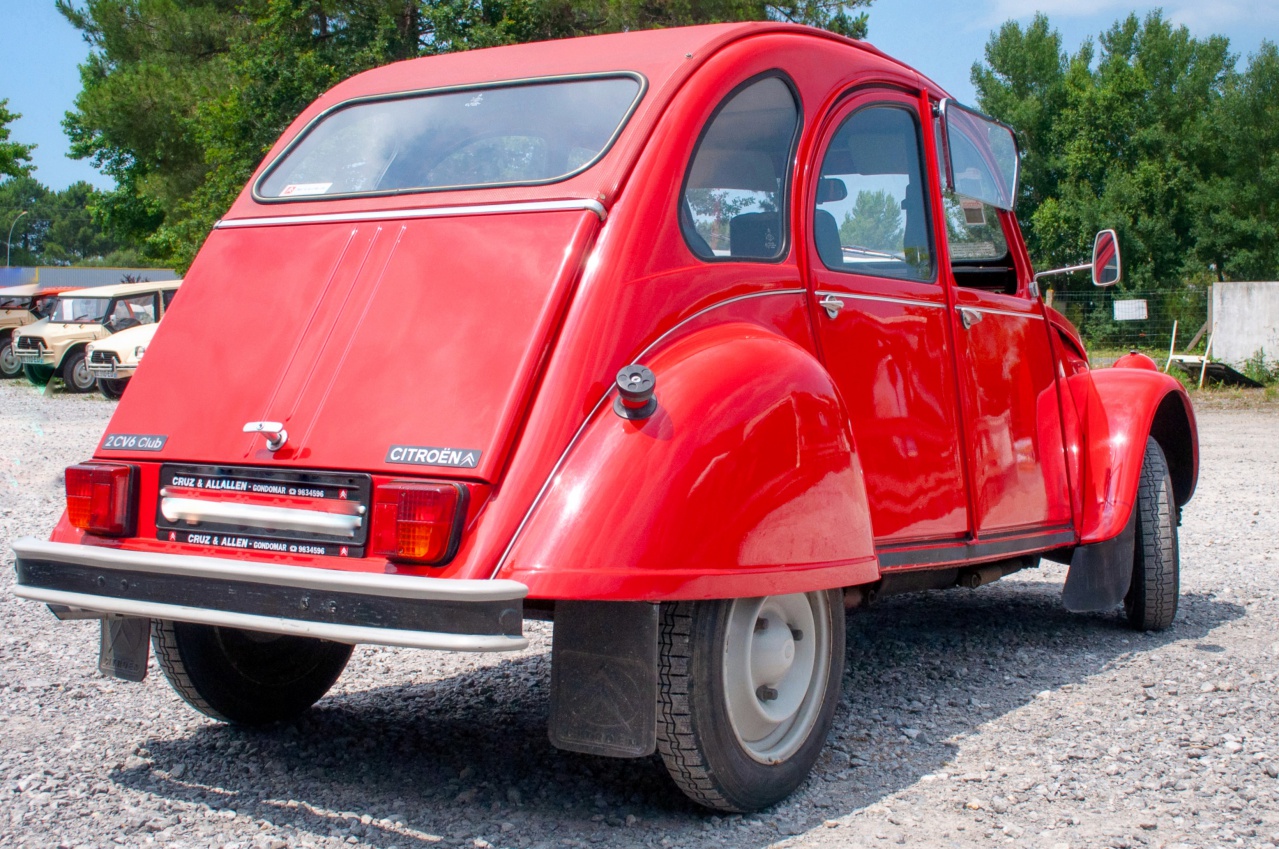 2cv6 3/4 arrière droit